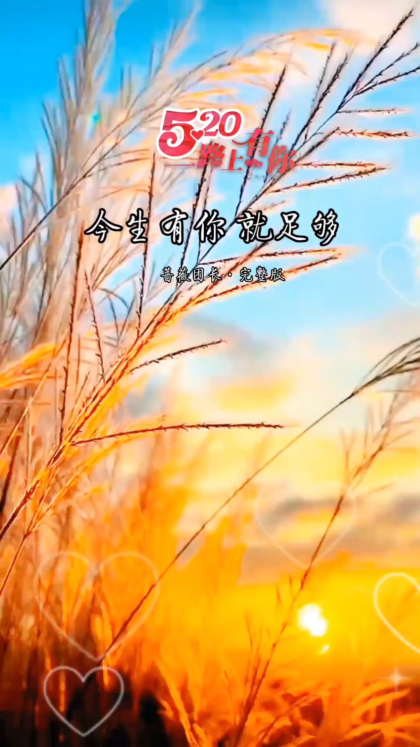 《今生有你就足够》演唱蔷薇-度小视