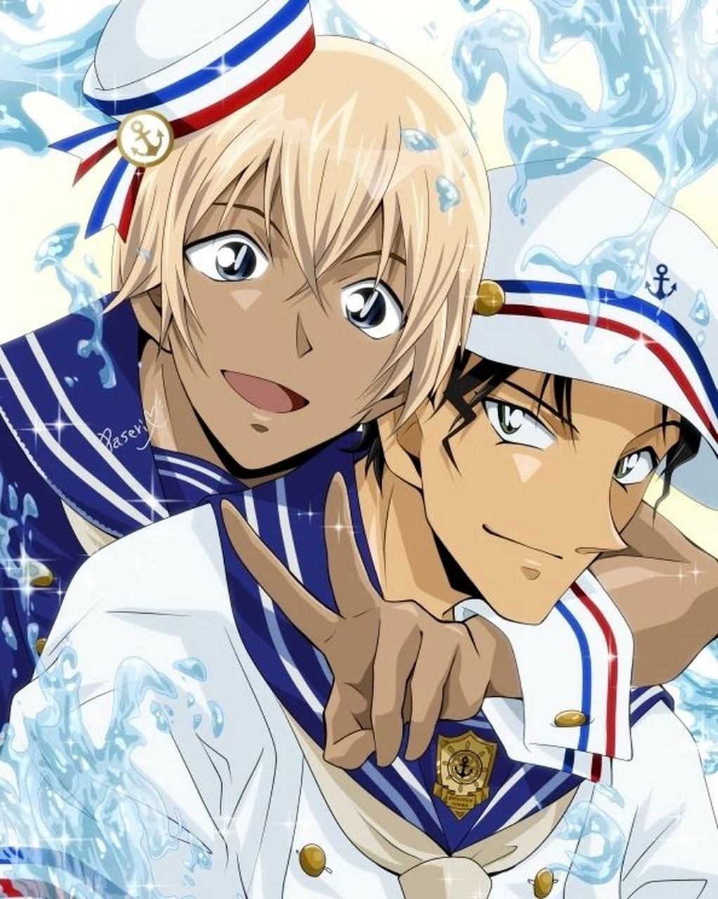 安室透和赤井秀一这俩跟亲兄弟似的