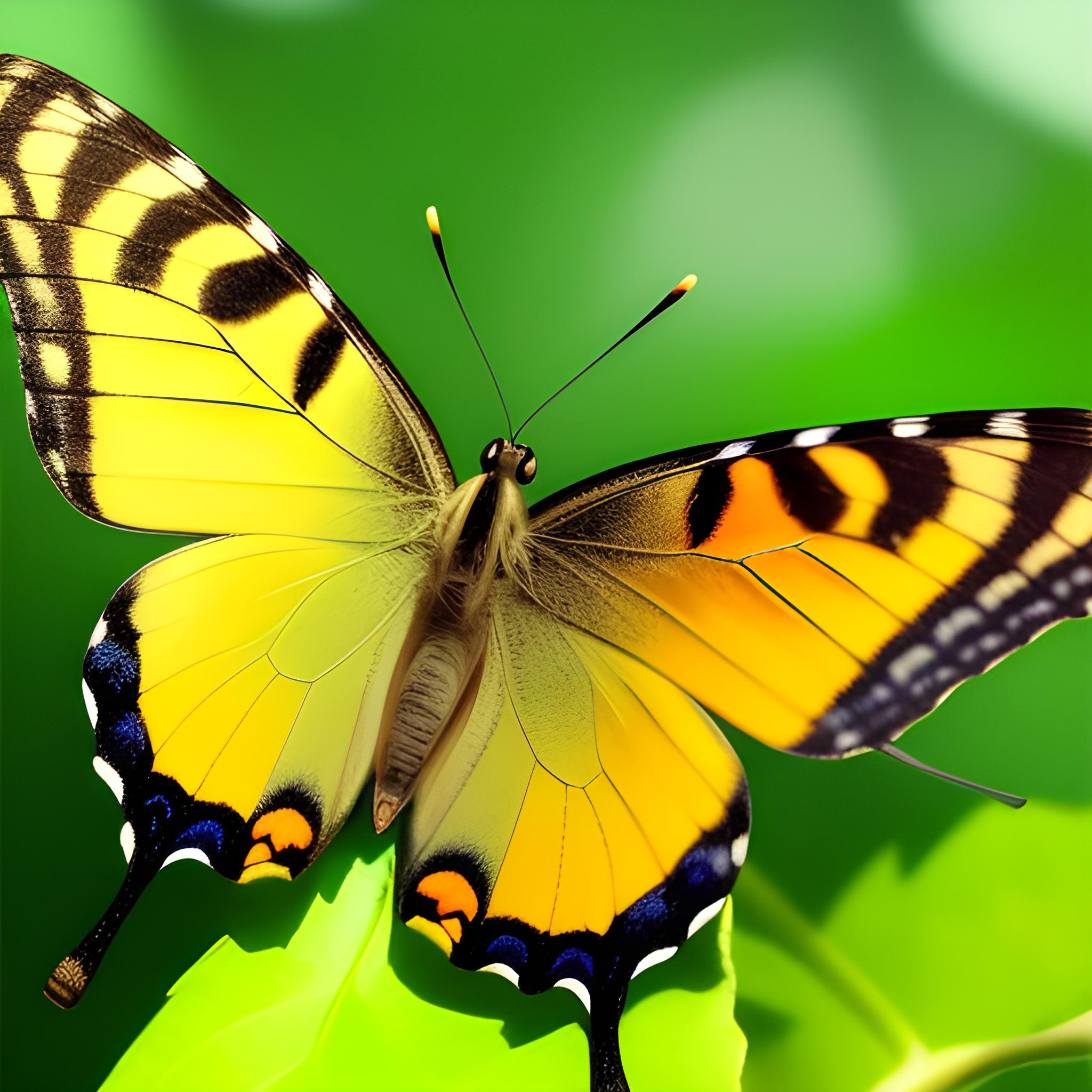 一组漂亮的蝴蝶图