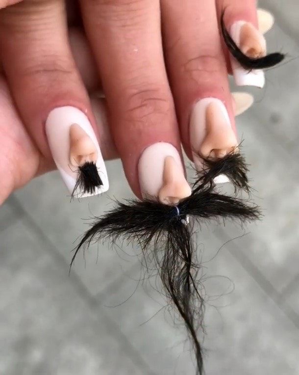 奇葩美甲大赏 哪个你最不能接受?