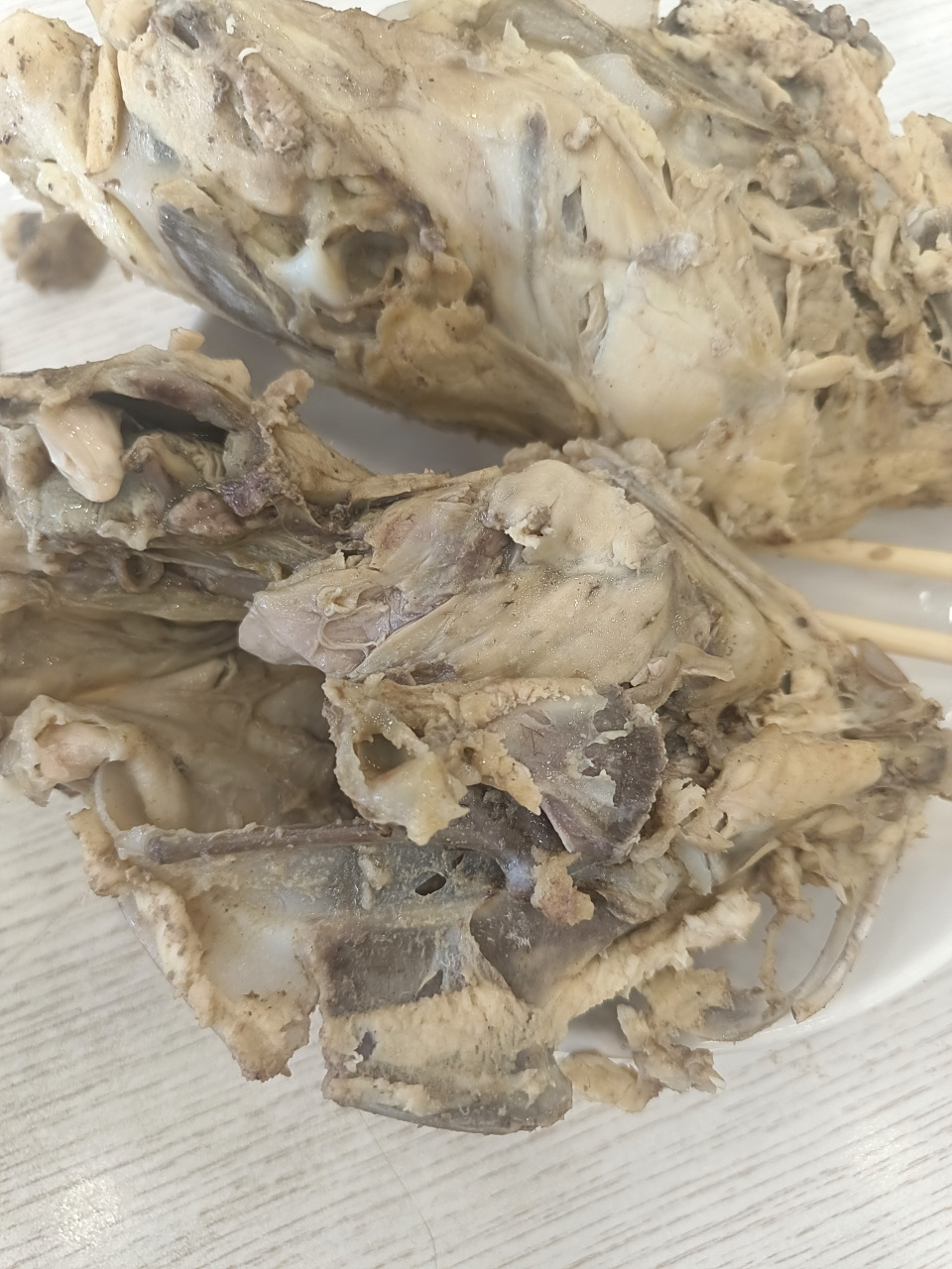 心动的美食# 闲趣闲文53‖当鸡架碰上抻面,那是绝配.