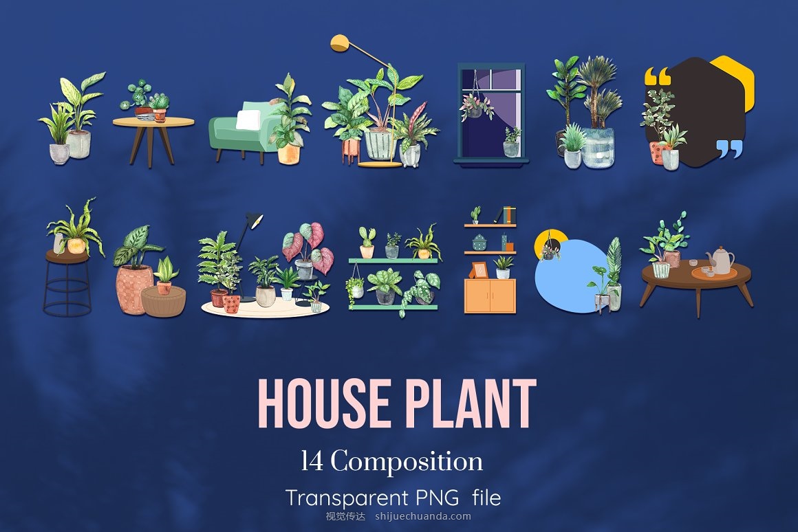 House Plants Watercolor set-1.jpg