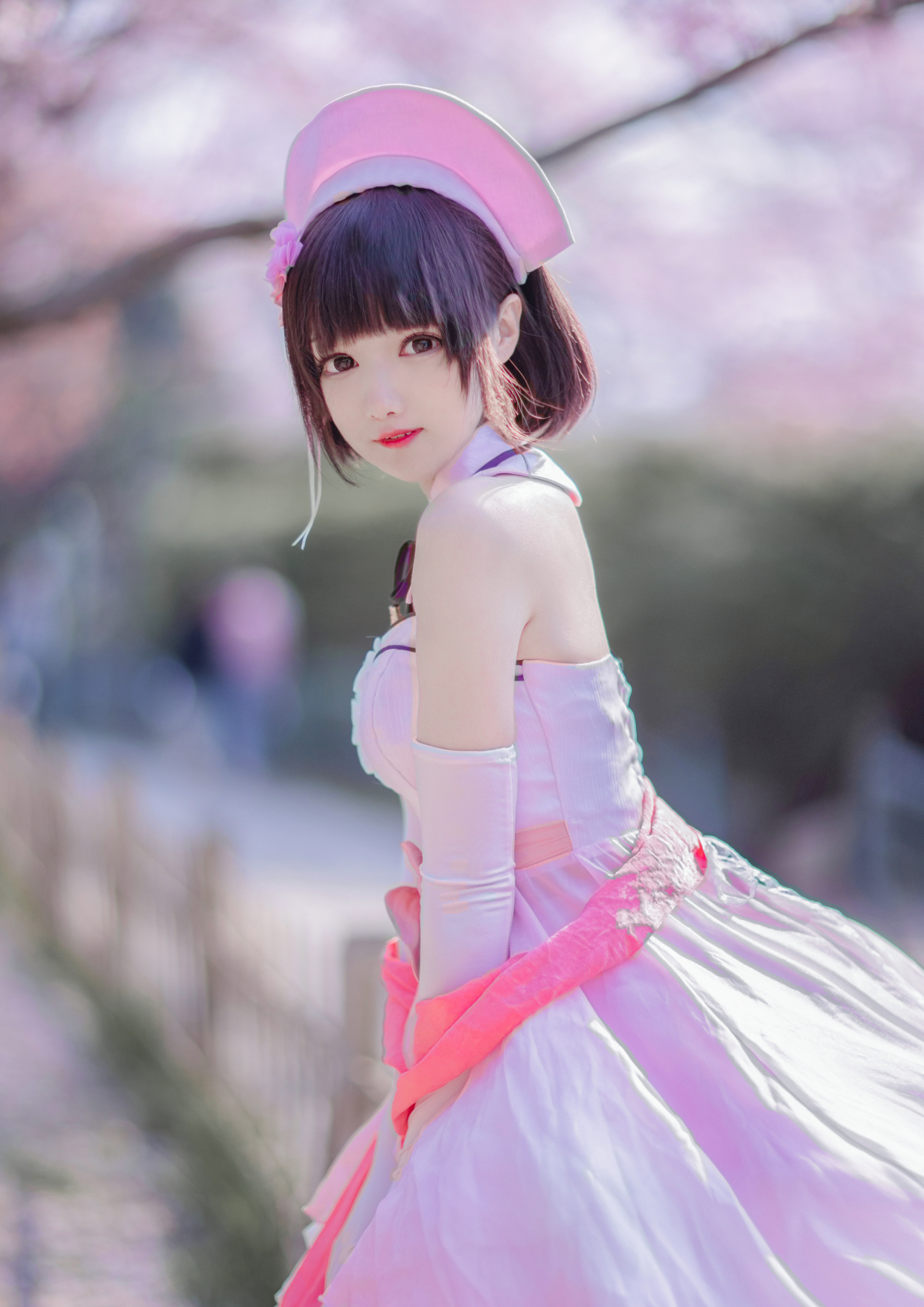 可爱小萝莉cos加藤惠,这个圣人惠可爱到爆炸了