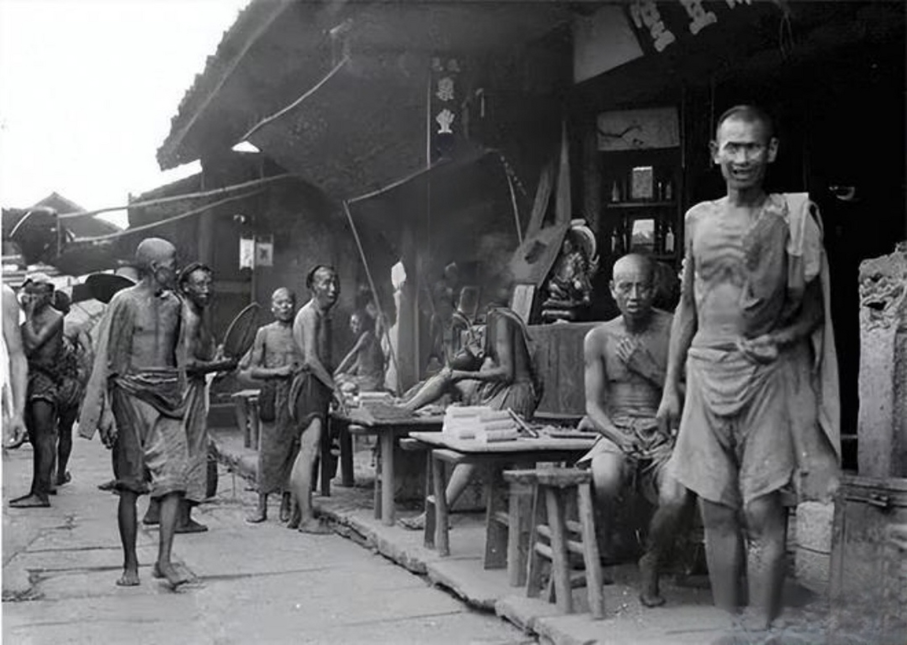 清朝末年的百姓生活.#动态创作者扶持计划