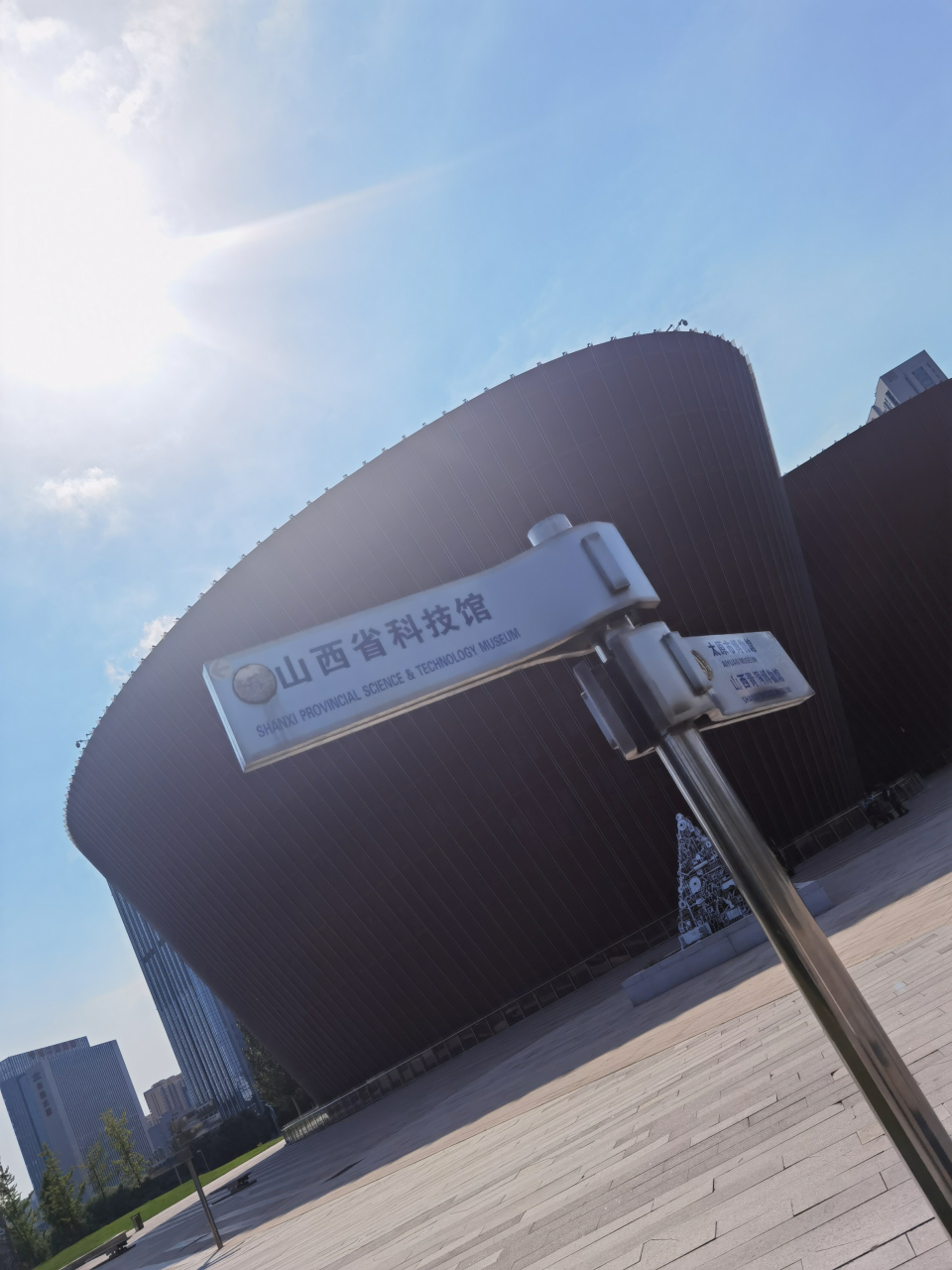 山西科技馆的建筑面积达到了3.