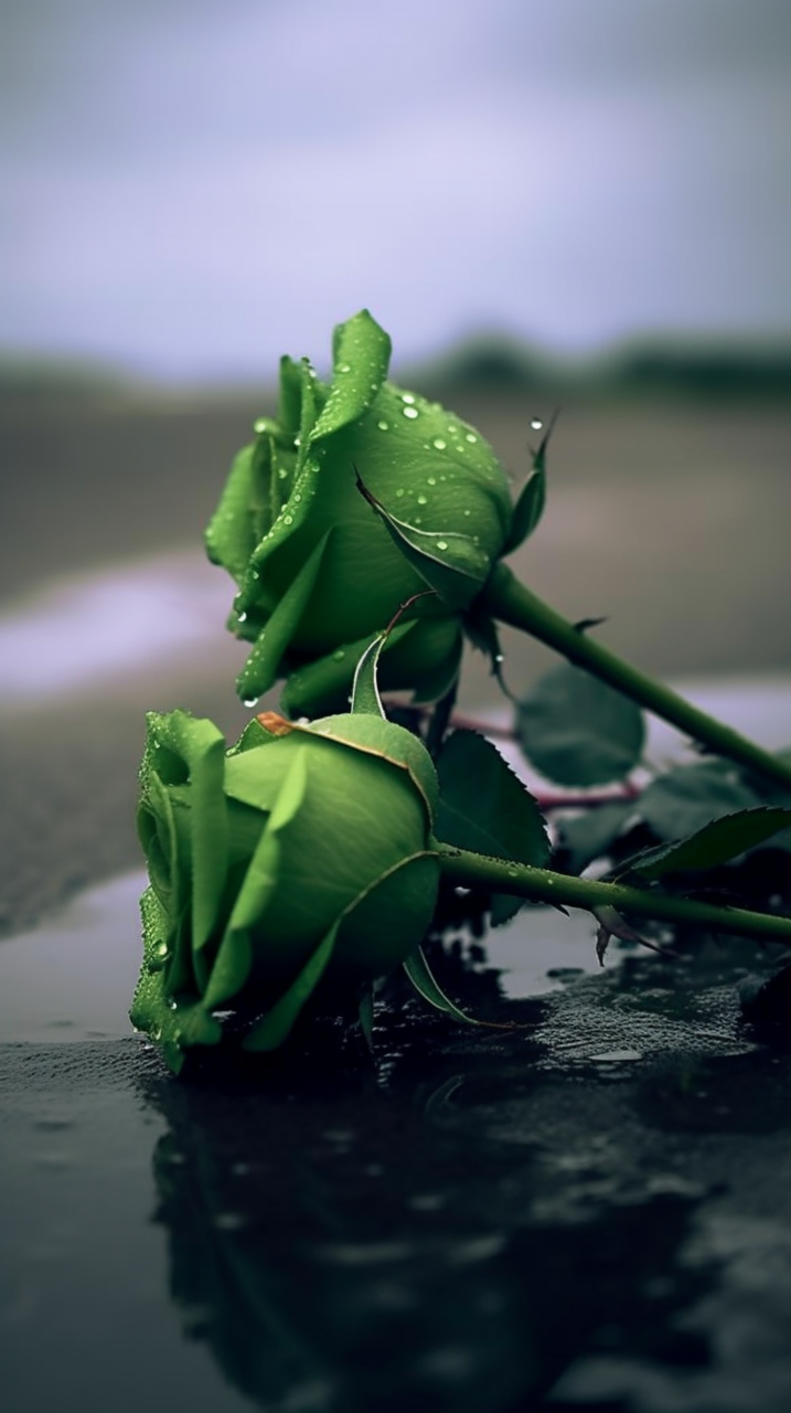 孤单的玫瑰学会了坚强,做了好榜样