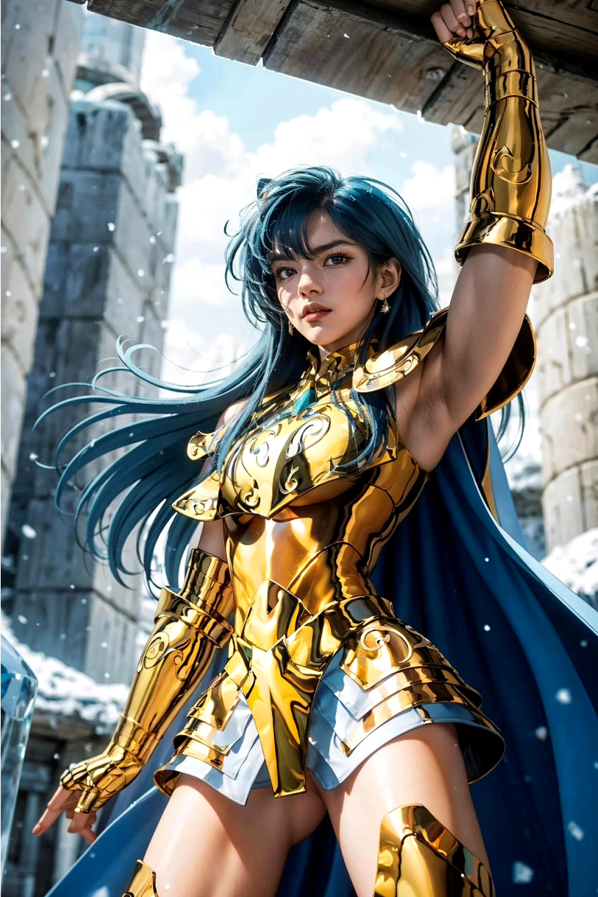 动漫# #插画# #圣斗士星矢