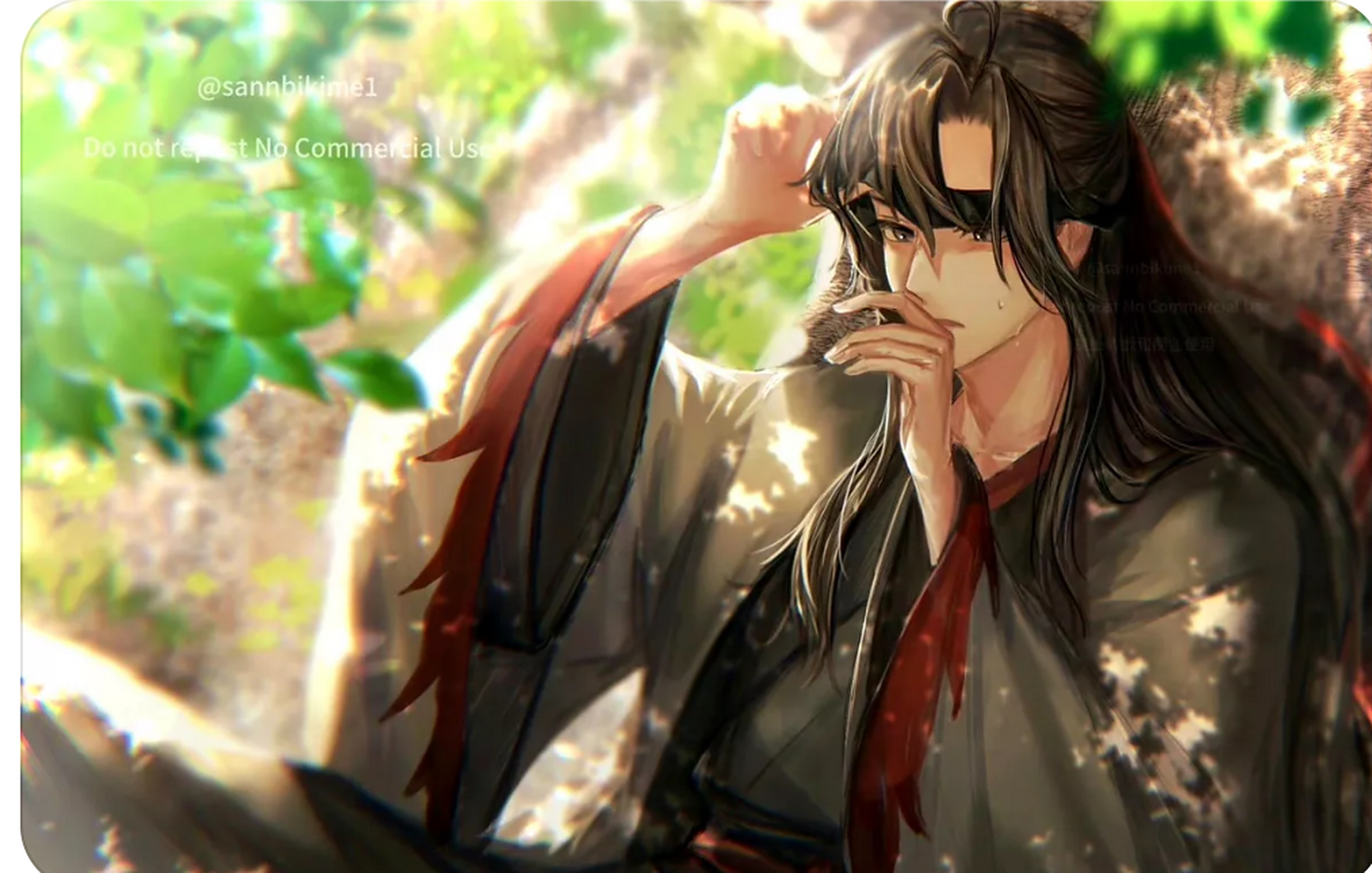 百凤山名场面,被强吻的魏无羡#魔道祖师