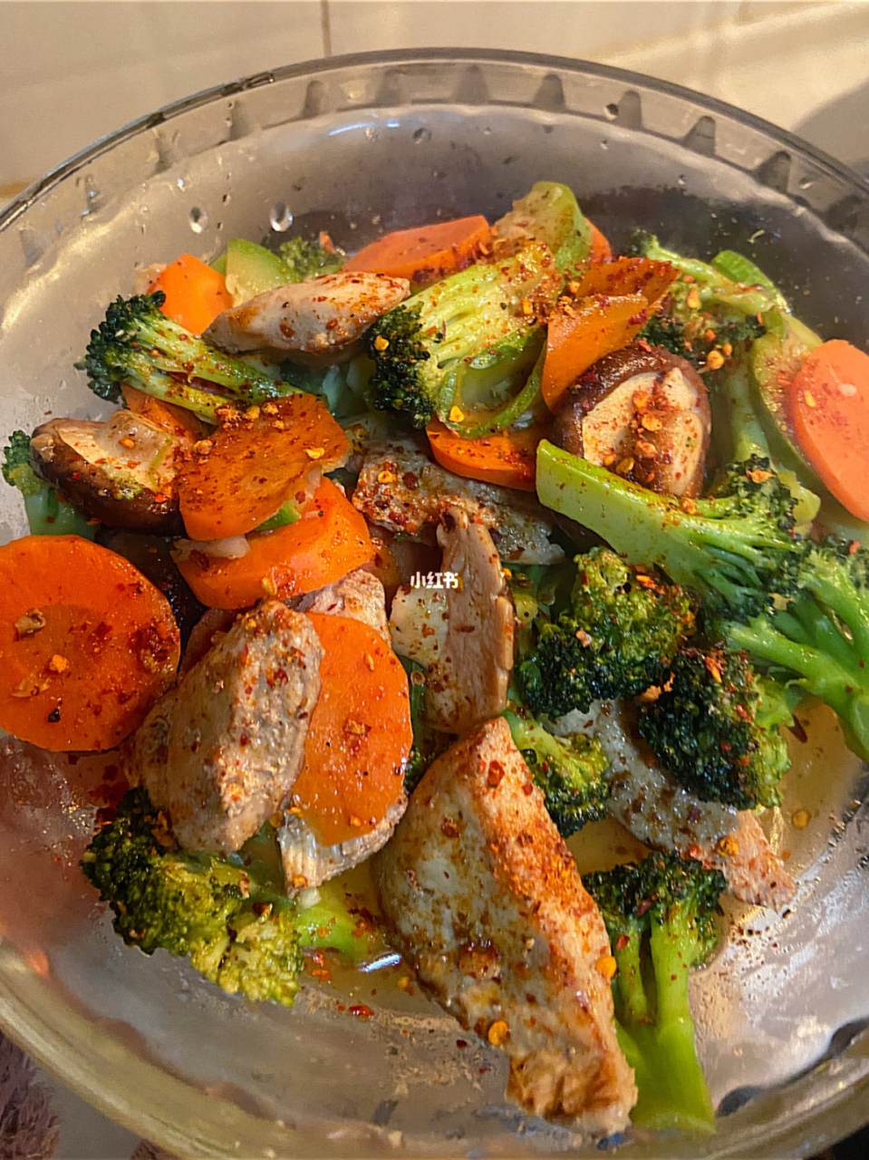 尹正低脂焖菜好好吃太绝了!意料之外的香! 六婆辣椒面永远的神! 1.