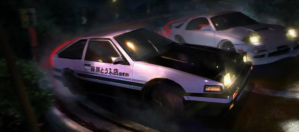 追不上奔驰的ae86,头文字d全系赛车详解第一弹!