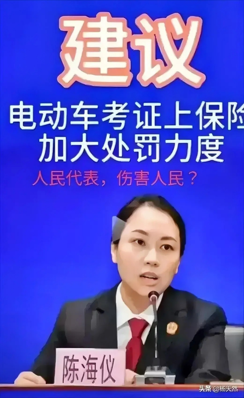 不禁摩的重庆人谈陈海仪代表的电动车提案 广东人女