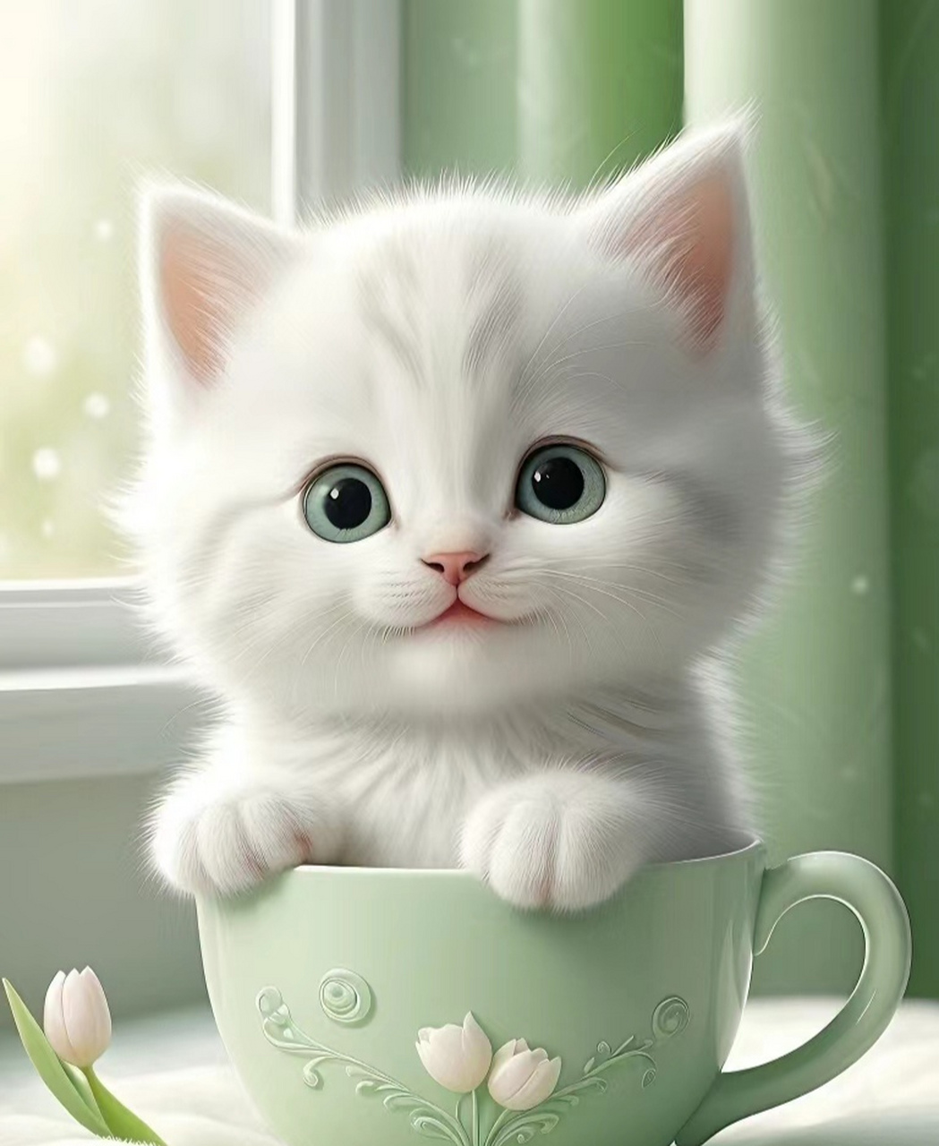 可爱的茶杯猫#线上萌宠评选赛