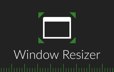 Window Resizer 快速调整浏览器窗口的尺寸
