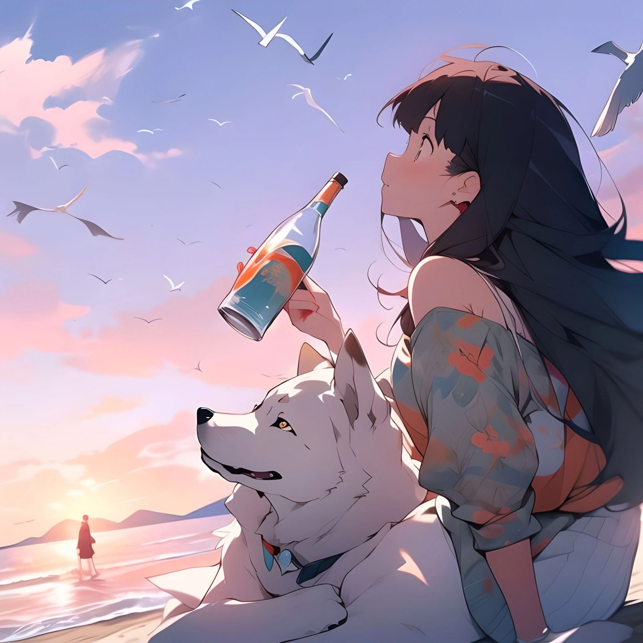 宝子们要的忧郁风头像来啦#头像