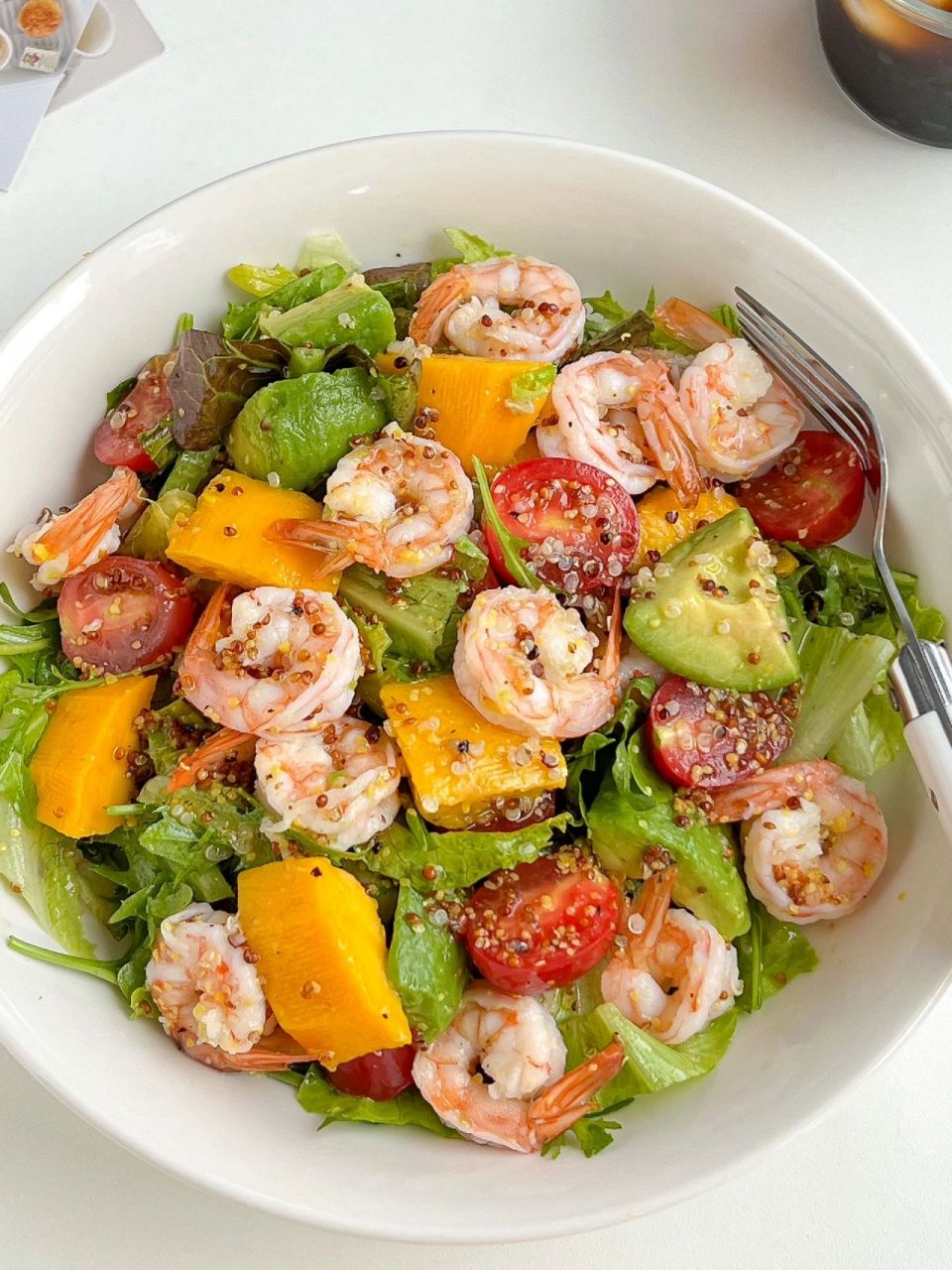 低卡饱腹 炎炎夏日,分享一款很适合夏天的减脂沙拉,吃起来酸甜爽口又