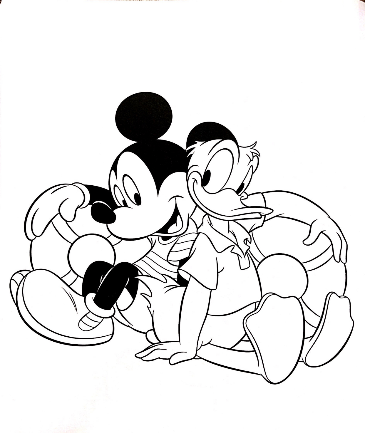 迪士尼动画线稿