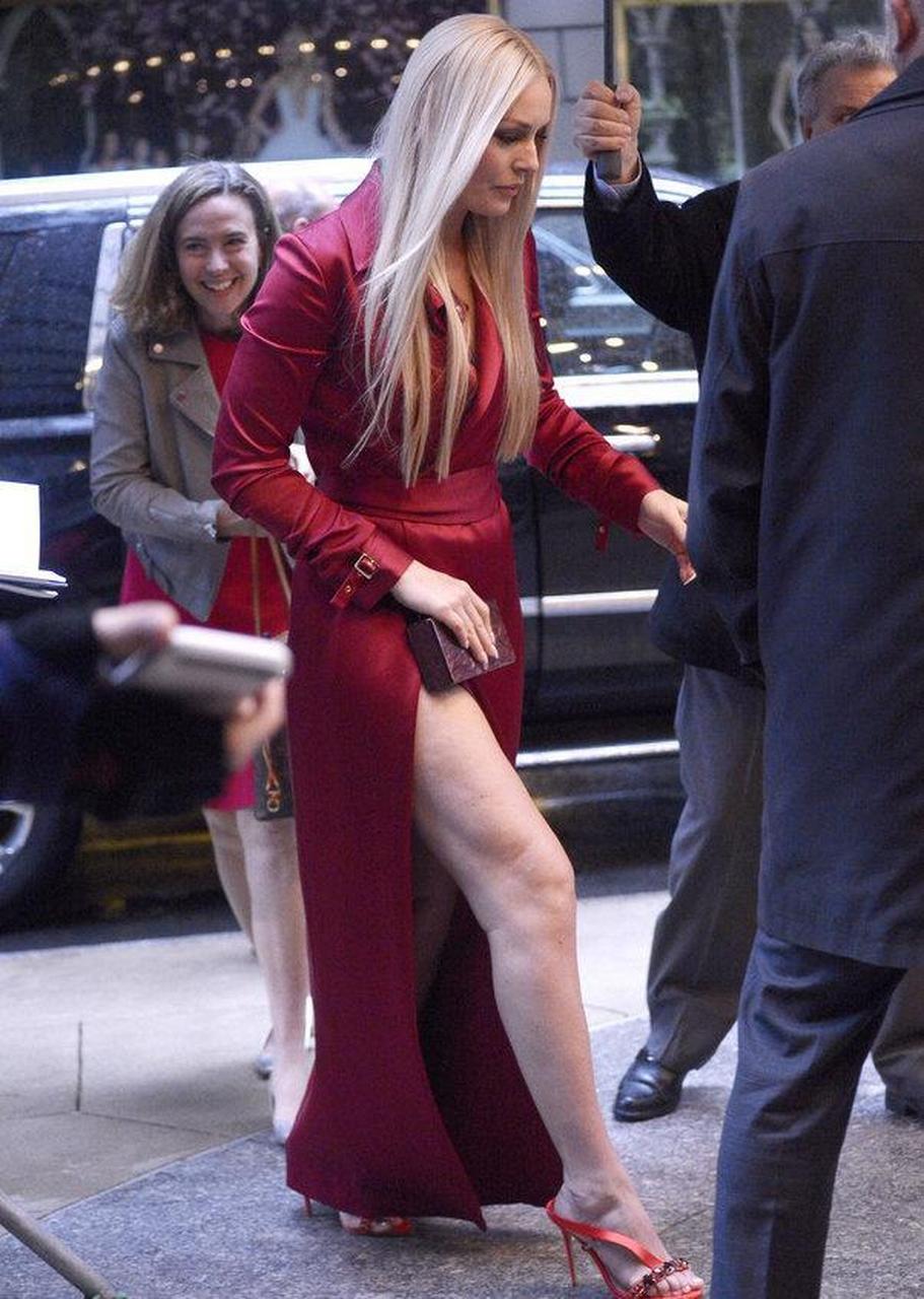 性感迷人的林赛·沃恩.