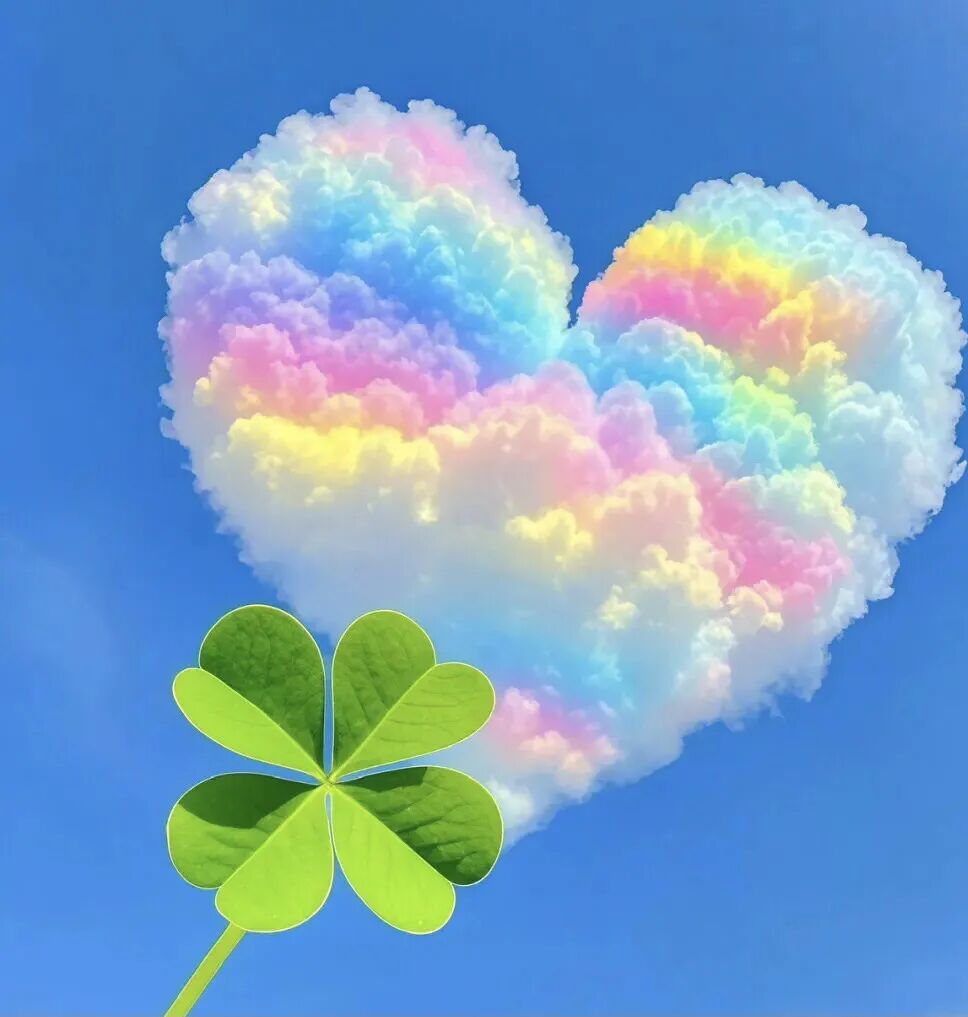 幸运四叶草头像!越用越旺自己