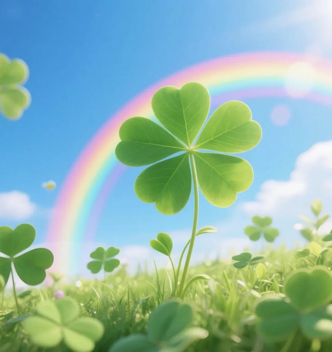 幸运四叶草头像!越用越旺自己