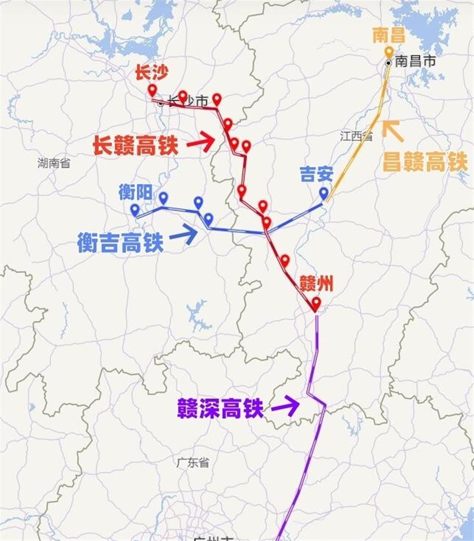湘赣重磅交通利好!吉衡铁路升级投资 399.7 亿,249 公里织密高铁网!