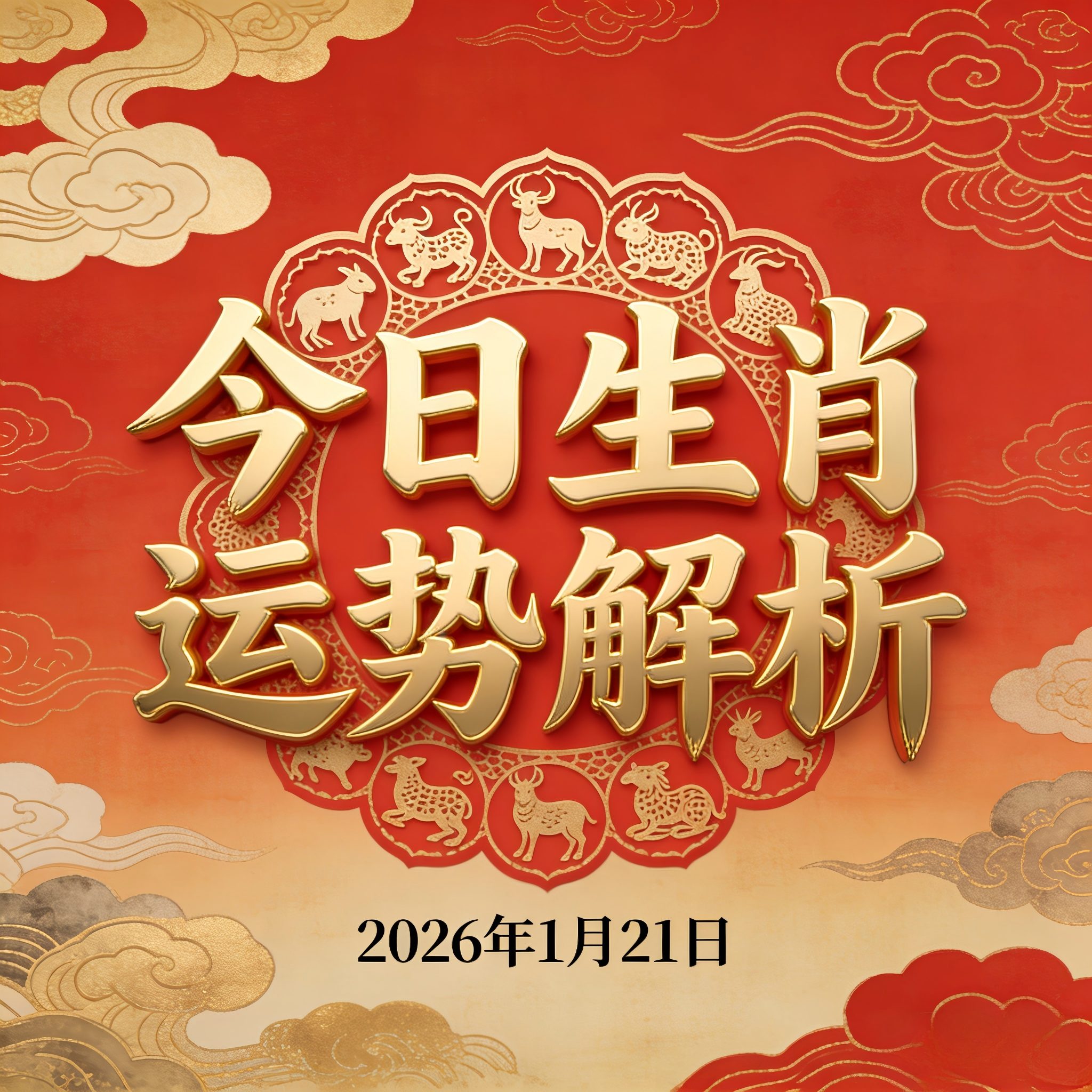 1月24日生肖今日运势(2021年1月24日特吉生肖运势)