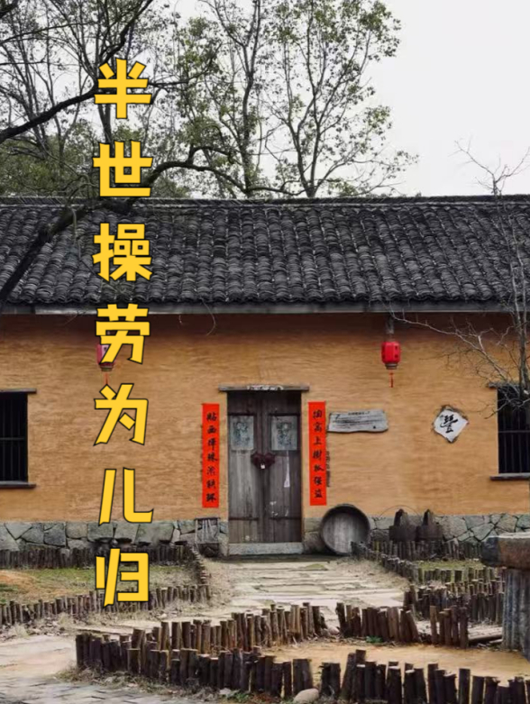 半世操劳为儿归