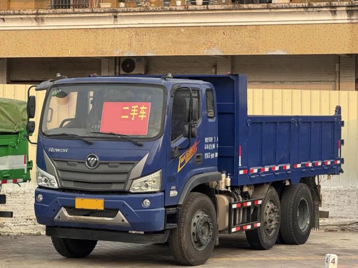 探访广州二手自卸车市场,为何瑞沃能成为头部品牌