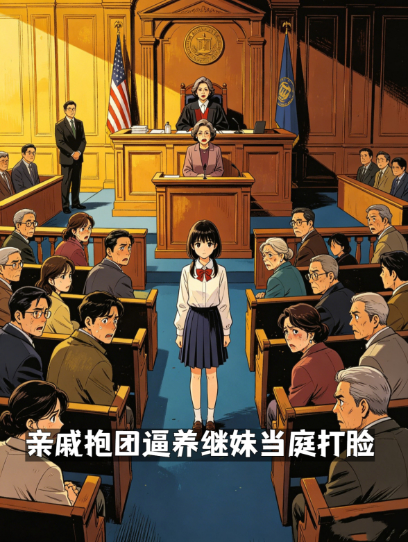 亲戚抱团逼养继妹当庭打脸封面图