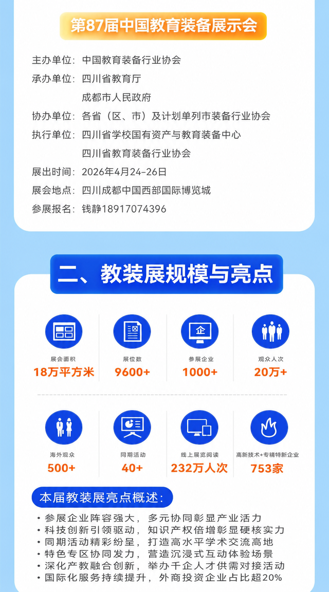 87届中国教育装备展，展后报告出炉｜88届长沙站火热报名中！插图1