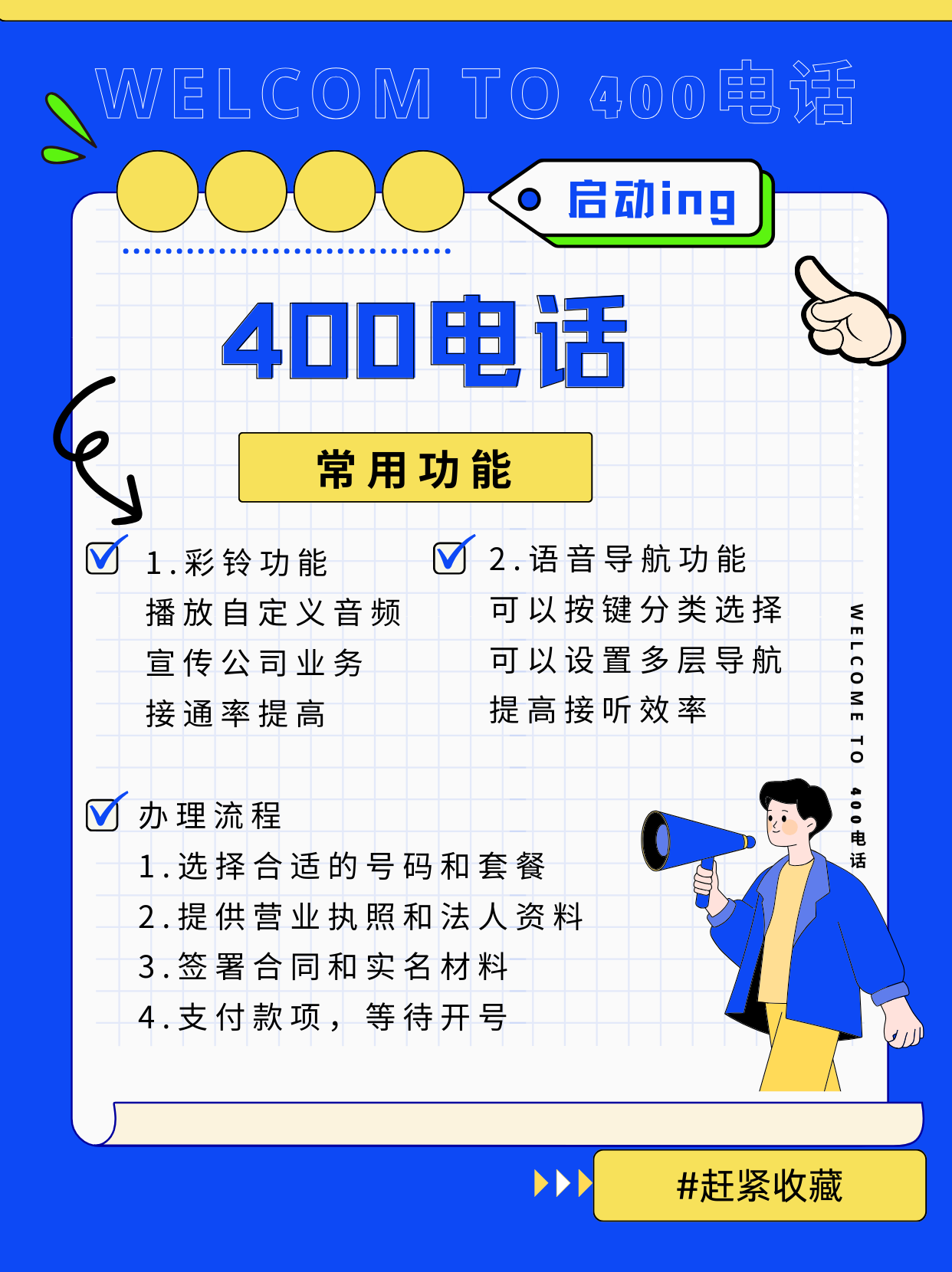 办理400电话需要什么资料呢