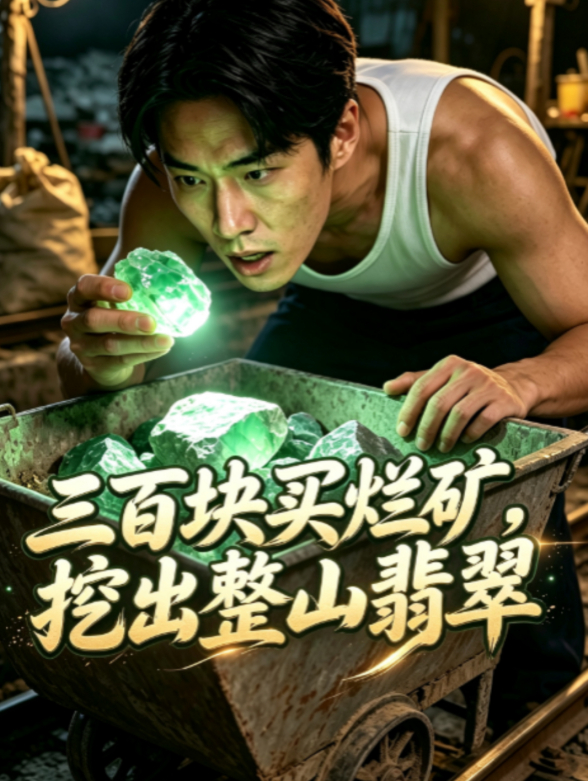 三百块买烂矿，挖出整山翡翠