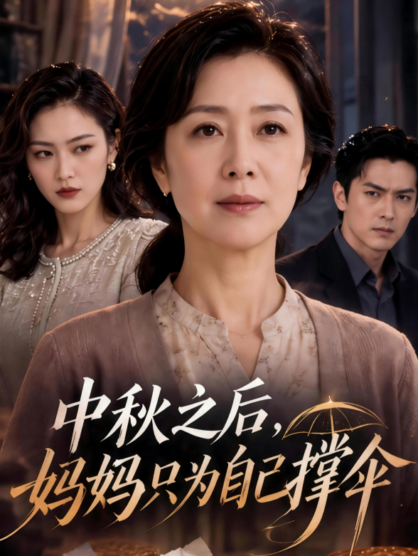 中秋之后，妈妈只为自己撑伞
