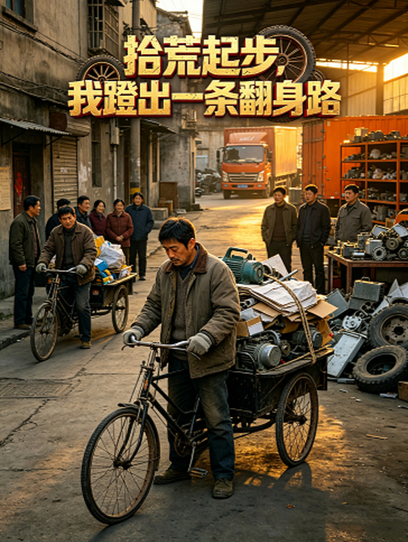 拾荒起步，我蹬出一条翻身路