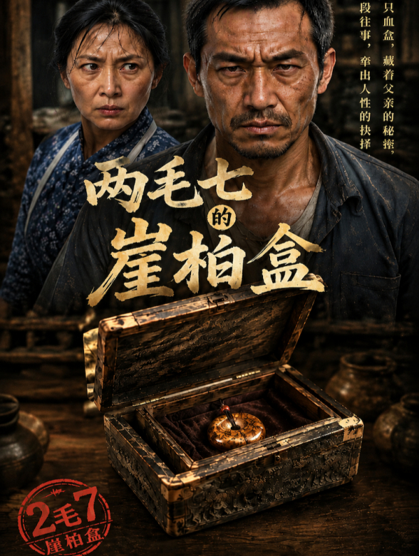 两毛七的崖柏盒