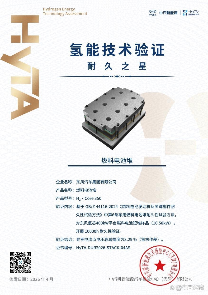 锚定新质生产力 东风汽车以氢能布局助力能源转型