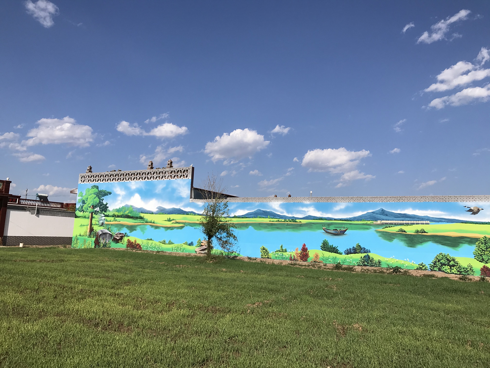 石家庄墙体彩绘以后会经常分享墙体彩绘的制作过程和彩绘的经典案例