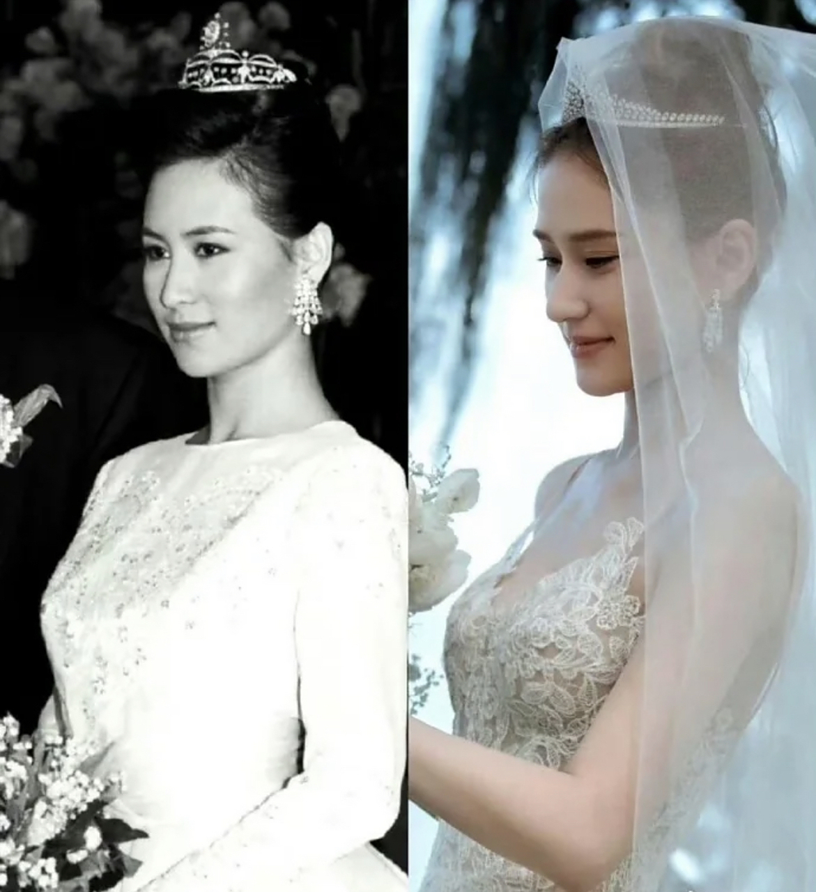 何超莲跟年轻时的何超琼长得太像了!