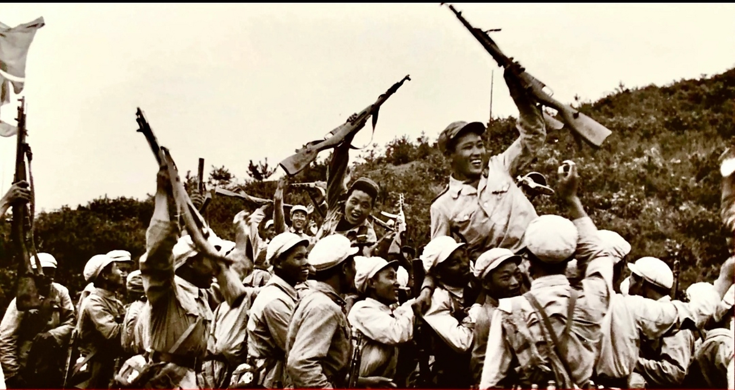 大家都知道,在山甘岭战役中,胡修道一个人歼敌280,成了名副其实的兵王