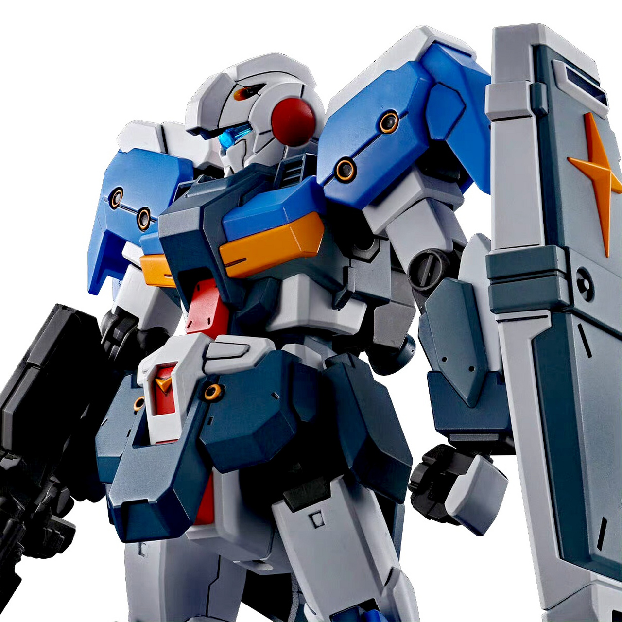 模型欣赏:网限 机动战士高达 hg 1/144 g-line 标准装甲型,该机是高达