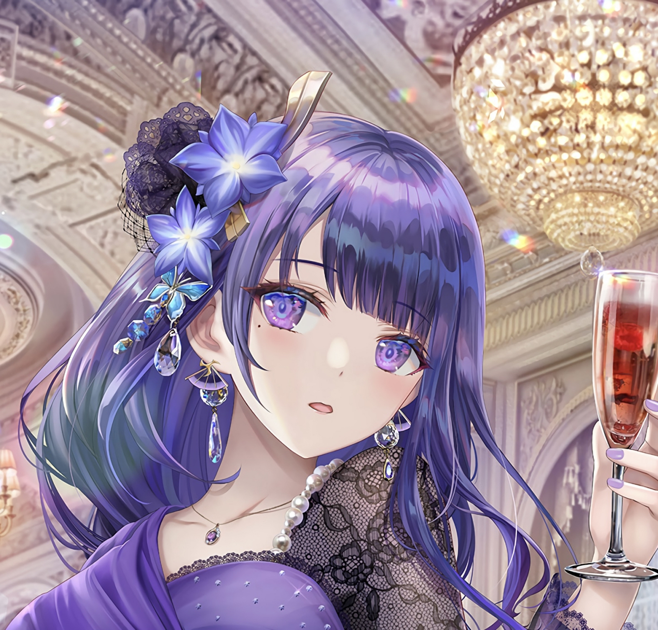 torino-雷电将军 (头像,电脑桌面,手机壁纸)#torino# #原神# #雷电