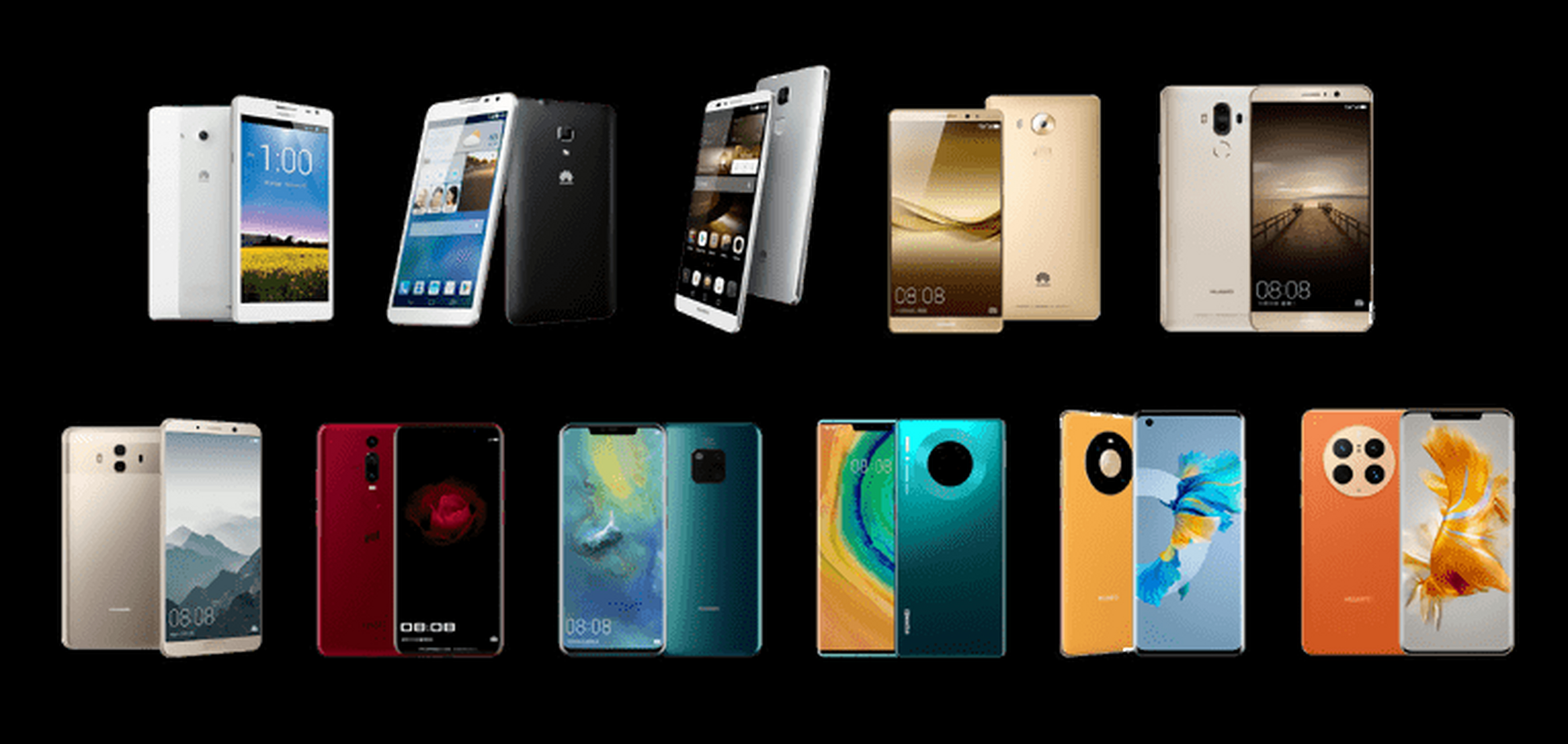 历代华为mate系列手机的发布时间/处理器/起售价: 2013年3月,华为mate