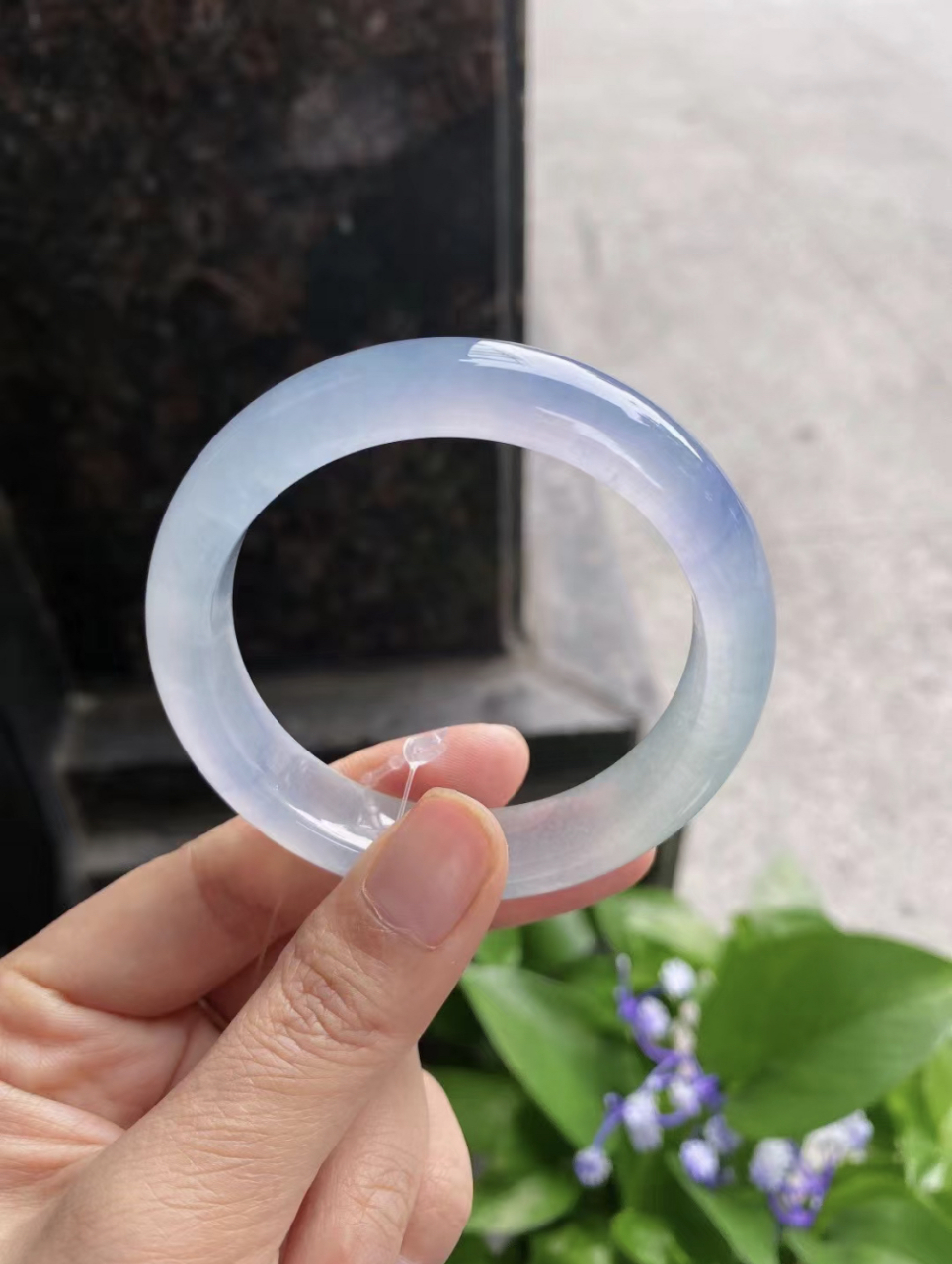 高冰紫正圈手镯#翡翠# #传统文化# #翡翠手镯