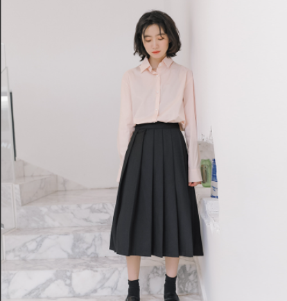 a字裙配什么鞋子好看