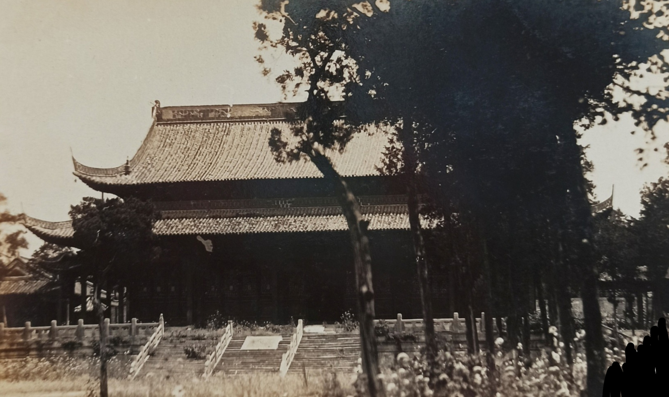 南京朝天宫大成殿～民国早期老照片.