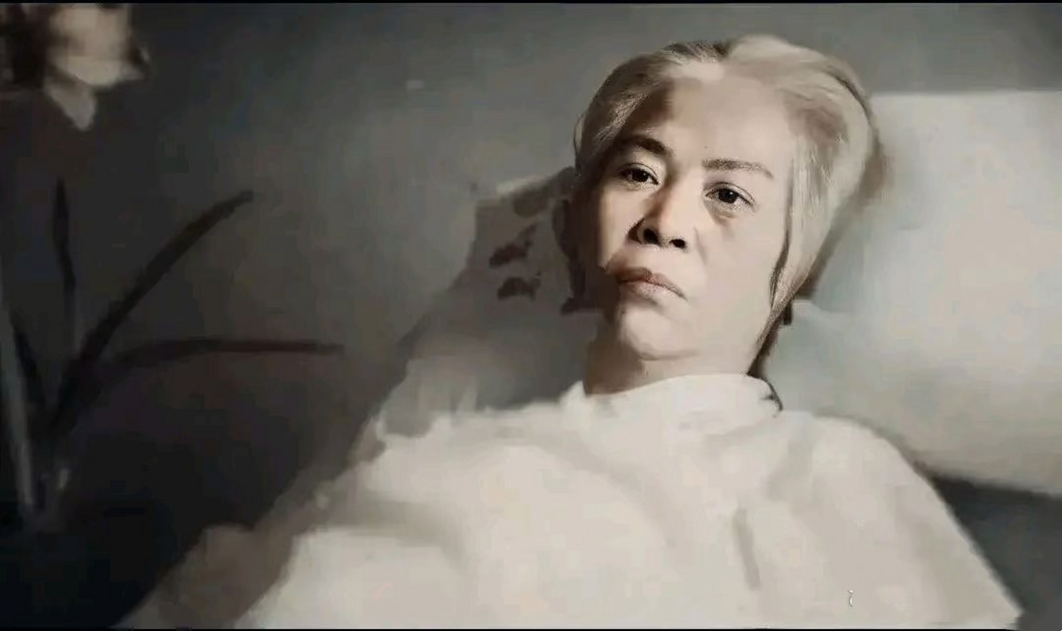 贺子珍弥留之际的一张照片