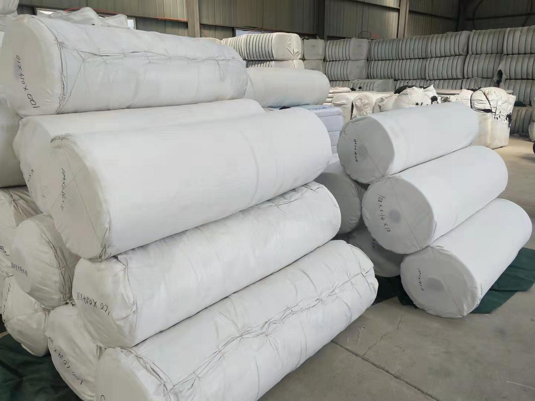 海盛新材料混凝土透水模板布桥梁施工现场 透水模板布应用于码头,船坞