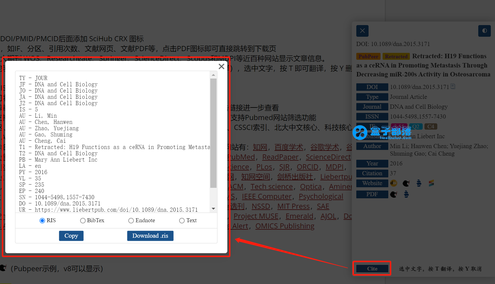 OneScholar 浏览器插件版