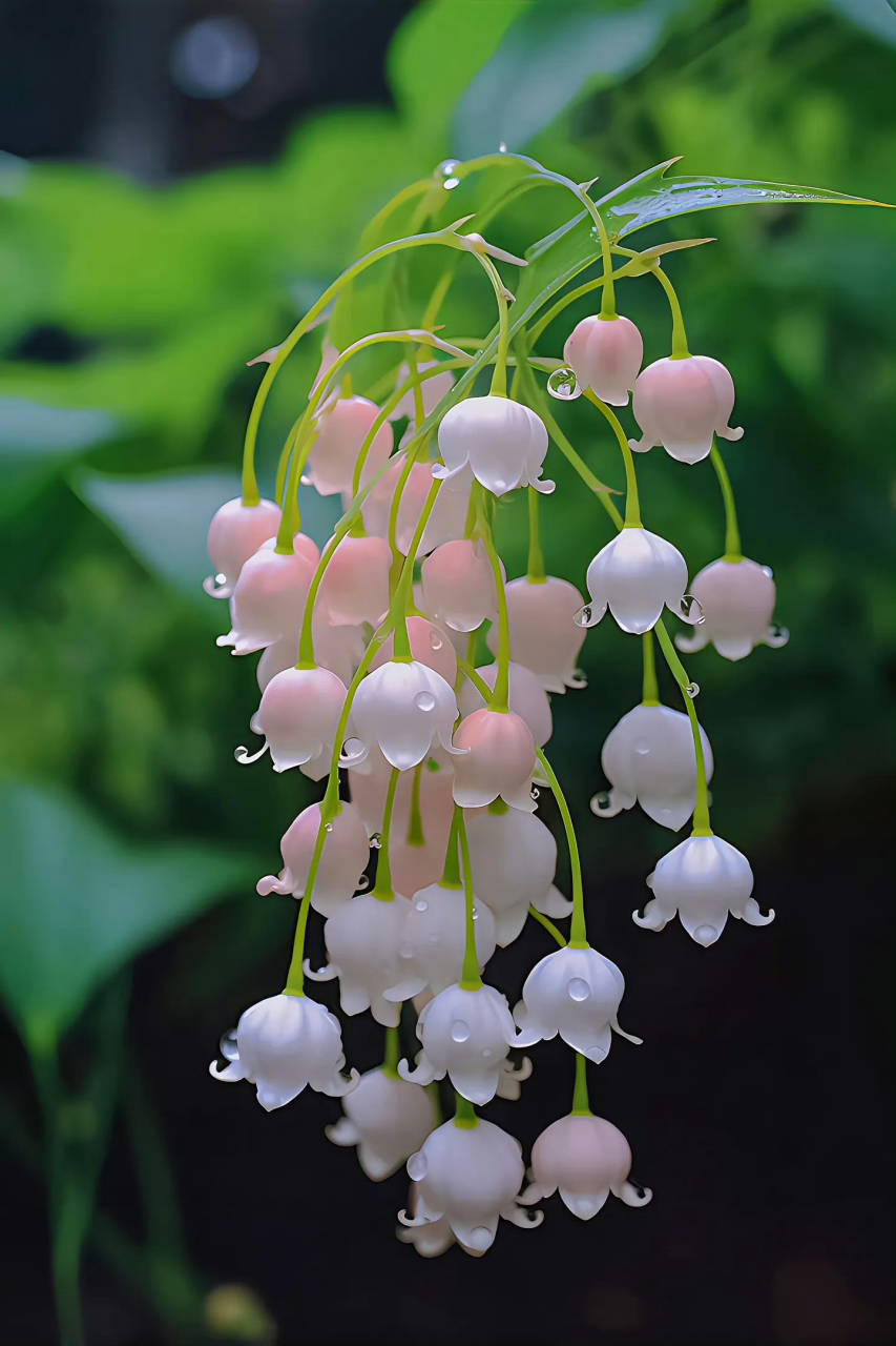 铃兰花,它的花语是:百转千回,只为与你相遇.