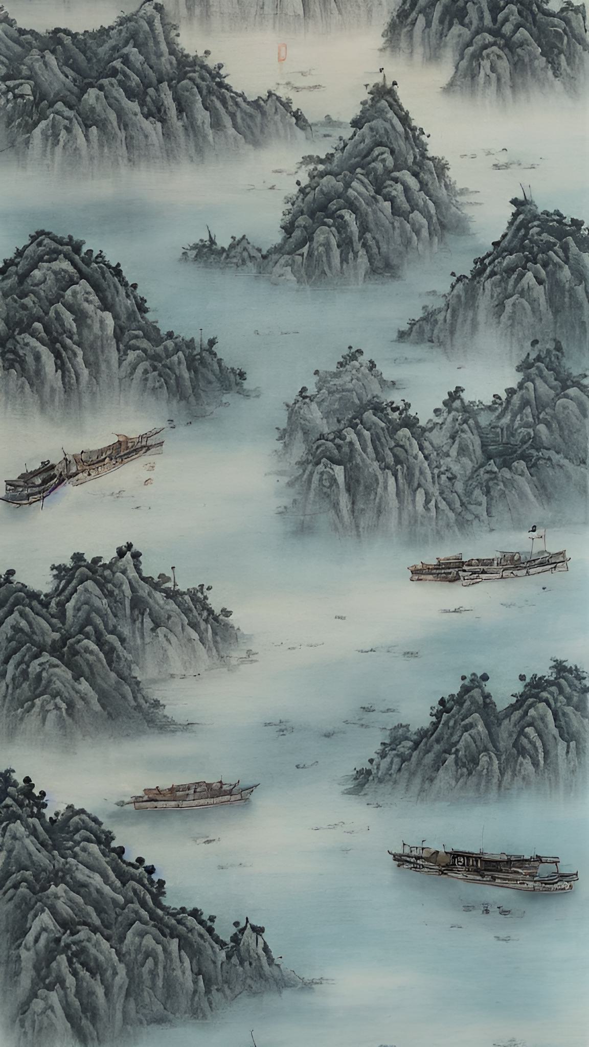 山水渡船梦幻