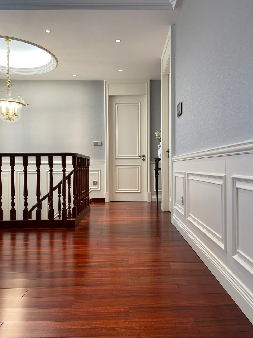 装修人来抄作业|美式护墙板给的高级感 我家是现代美式风格 加一些